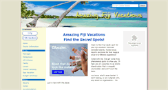 Desktop Screenshot of amazing-fiji-vacations.com